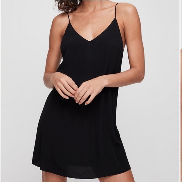 black cami slip